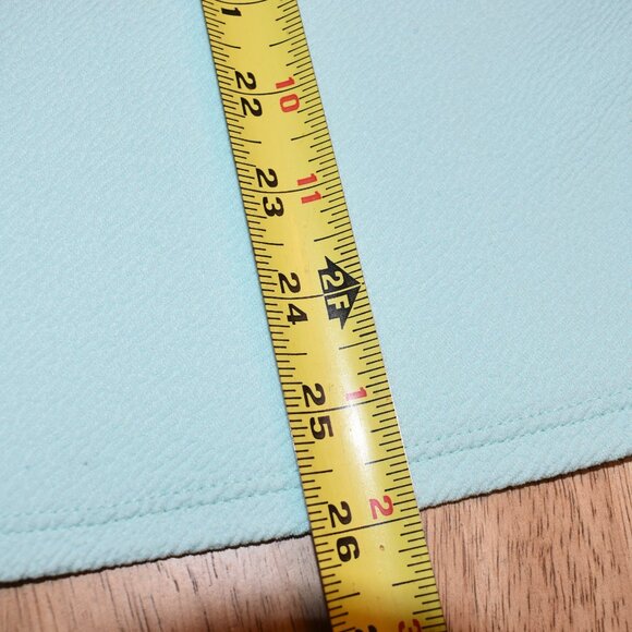 Large Blue Cassie Pencil Skirt $15 Stretch material Made in the USA - Picture 4 of 11